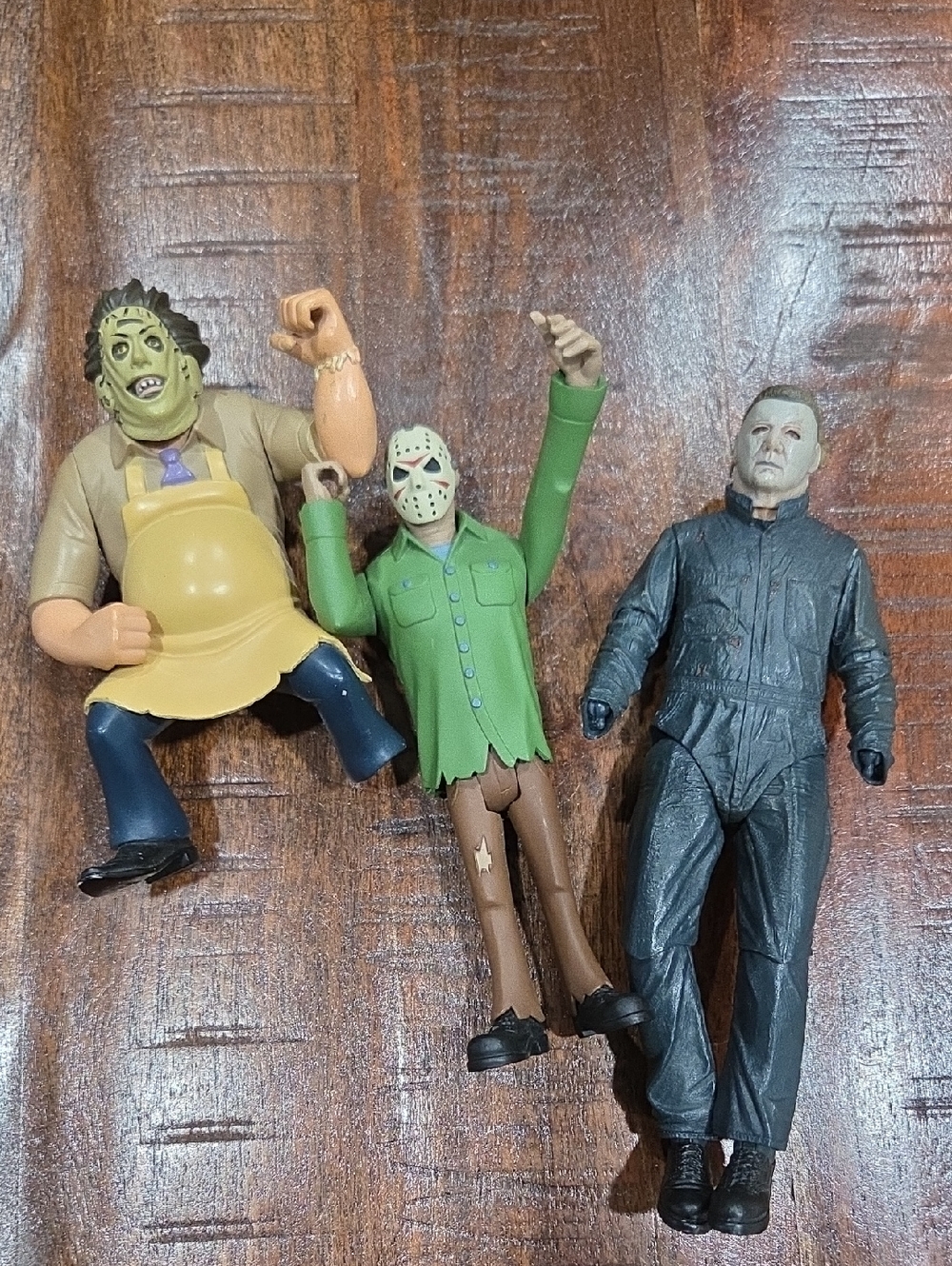 Set Of 3 Horror Movies Figures